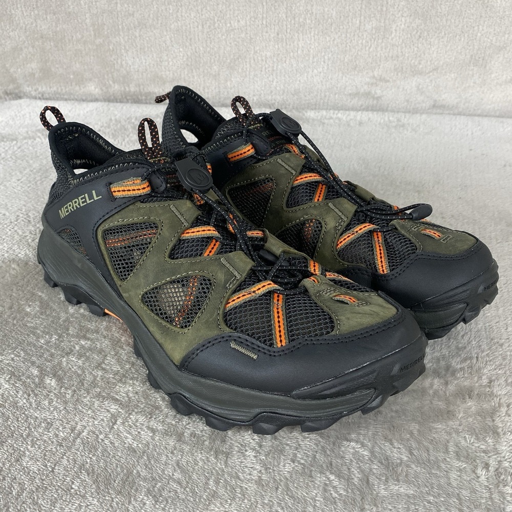 Merrell Speed Strike Sandals Mens Size 10.5 Olive Green Hiking Trail Shoes NEW